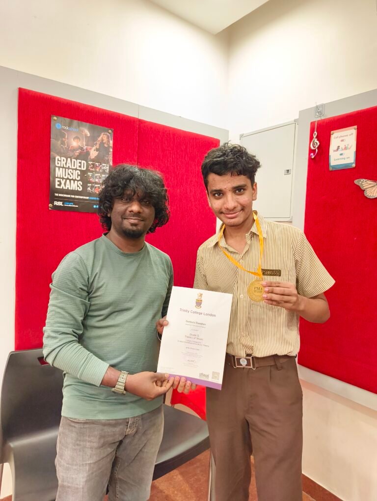 Trinity College London Certificate ceremony aspire music conservatory kk nagar Chennai 3