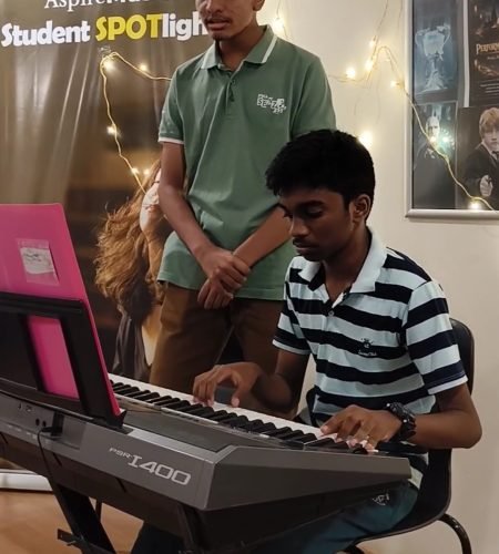Student Spotlight Performance day Aspire Music KK Nagar 3