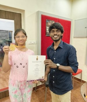 Trinity College London Certificate ceremony aspire music conservatory kk nagar Chennai 2