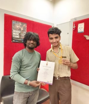Trinity College London Certificate ceremony aspire music conservatory kk nagar Chennai 3