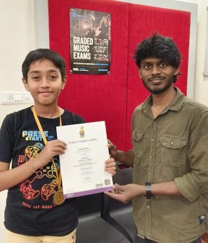 Trinity College London Certificate ceremony aspire music conservatory kk nagar Chennai 5