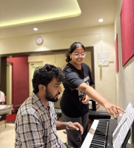 piano practicing